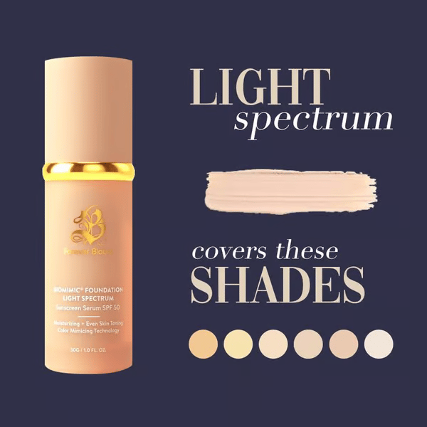 🔥Last Day Sale 49% OFF🎁 Biomimic Foundation 4 in 1 - Light Spectrum